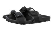 AUTH LUXURY PRADA SANDALS SHOES 2X3002 BLACK NEW