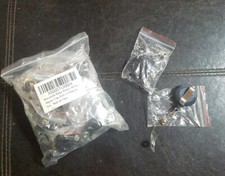 Lot 25 BLACK RETRACTABLE BADGE REEL KEY or ID HOLDER w/ BELT CLIP