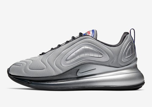 Nike Air Max ventes exceptionnelles 720 Homme Femmes Baskets Unisexe Blanc, Noir, Espace Vol