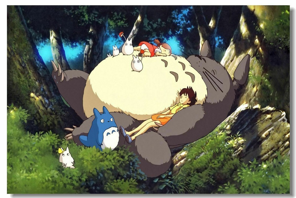 My Neighbor Totoro Tonari no Miyazaki Hayao Wall Print Poster