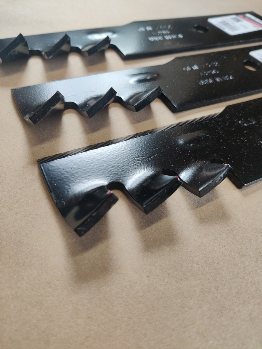 New 3 Pack Mulching Blades fits Exmark Lazer Z CT HP Metro HP Turf