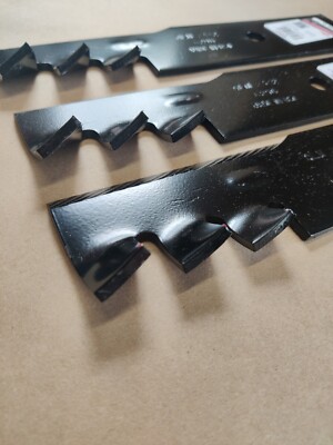 New 3 Pack Mulching Blades fits Exmark Lazer Z CT HP Metro HP Turf