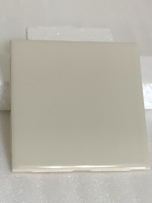 WENCZEL CERAMIC TILE 4 5/16'' X 4 5/16'' ALMOND/BONE  #280  GLOSS