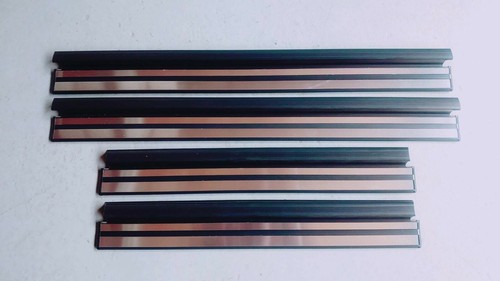 1986 87 88 89 90 91 92 93 94 95 Mercedes 1246800735 6800835 W124 Door Sill Black - Picture 6 of 9