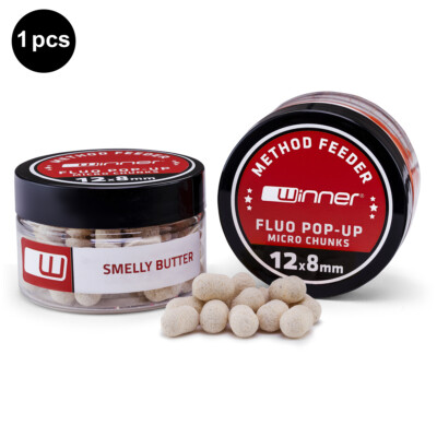 Method/Feeder Fluo Pop-Up Mikro Chunks 20g Stinky Butter