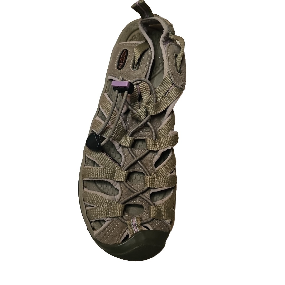 Keen Donna 6.5 Whisper Escursionismo Acqua Sandalo Toggle Lavabile Scarpa Gorp 1003711