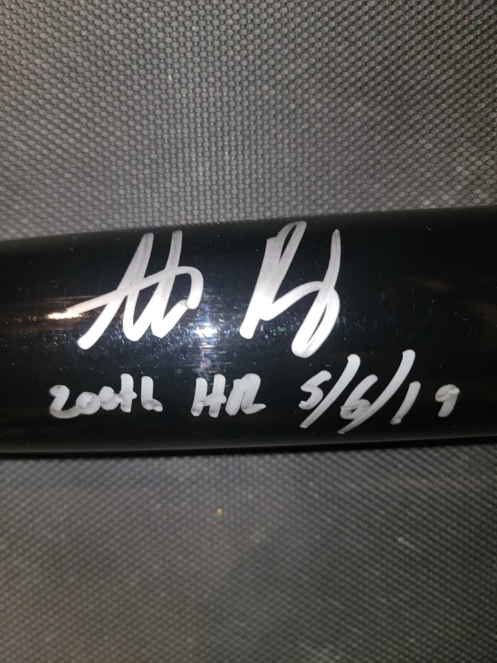 Bate modelo Marucci firmado por Anthony Rizzo Cubs y 200TH HR Insc - LE 1/20 envío gratuito Foto 3 de 4