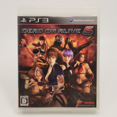DEAD OR ALIVE 5 DOA PS3 PlayStation 3 TECMO Japan Import