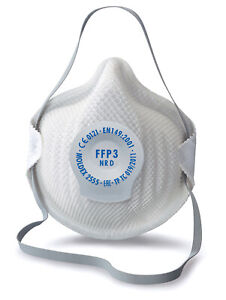 2555 01 Klassiker FFP3 NR D Atemschutzmaske mit Klimaventil Moldex ActivForm®