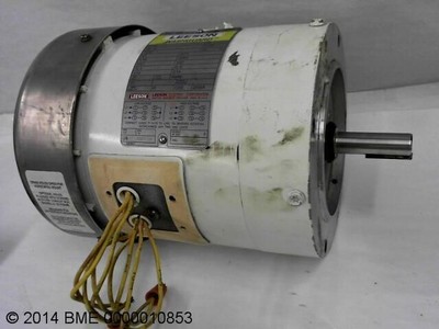 Leeson  Washguard Ac Motor - C6T17Wc23A  - 3 Ph - 1725/2825 Rpm - 1/3- 1/4 Hp
