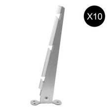 10 Barbed Wire Arm Extend Arm Galvanized Steel Fencing Extension Bracket Support