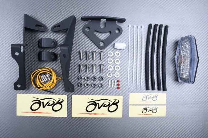 Support de plaque Yamaha WRX 250 pour épurer le profil de votre moto