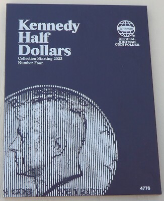 Whitman Folder / Sammelalbum USA Kennedy Half Dollars ab 2022 P und D Nr. 4778