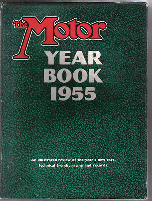 Motor Year Book 1955 annual giving new cars, technical trends, racing & records