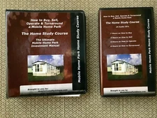 THE MOBILE HOME PARK INVESTEMT HOME STUDY SYSTEM - HUGE MAMUAL & 25 CD'S!