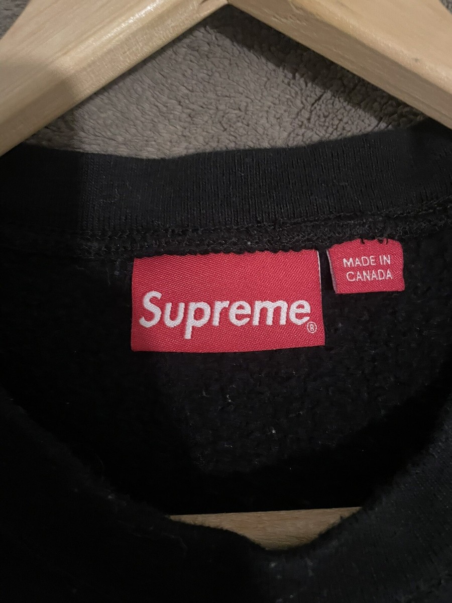 Supreme box logo crewneck black FW15 | eBay