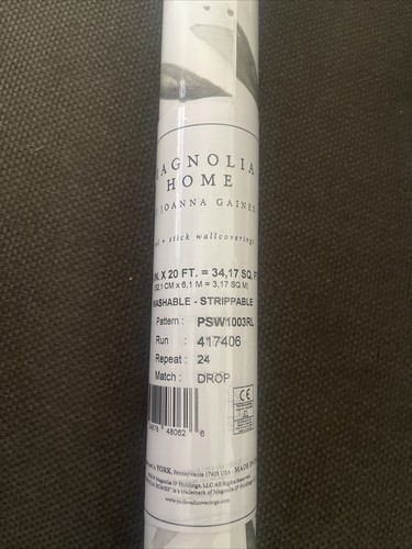 Magnolia Home Joanna Gaines 20.5 X 20ft Wall Coverings NIP PSW1003RL - Picture 3 of 5