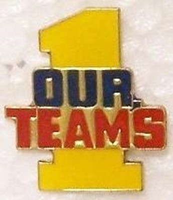 Hat Pin sports Our Team's Number 1 One NEW Lapel Pin Push Pin