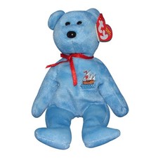 Ty Beanie Baby Nina Columbus - MWMT Bear Internet Exclusive 2004