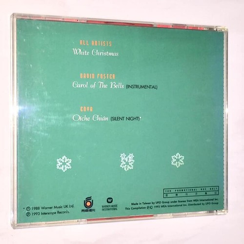 Enya Oiche Chian Celine Dion 1993 The Christmas Sampler Taiwan 3 Track Promo CD - Picture 9 of 9