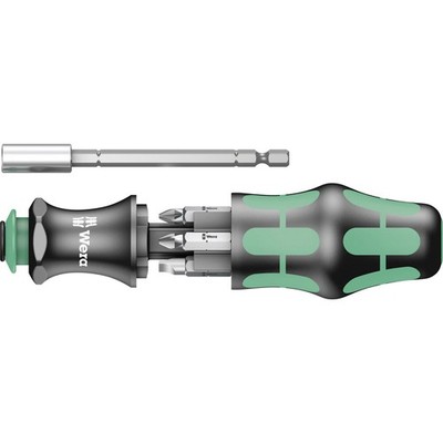 Wera Kraftform Kompakt 28 SB Werkstatt Magazin-Schraubendreher 1/4'' (6.3 mm) ...