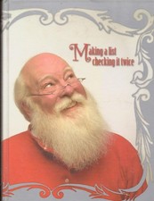 Santa Christmas Journal  Making a List, Checking It Twice