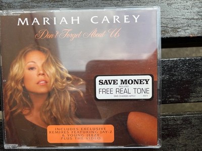 Mariah Carey   Don't Forget About Us 2005 UK single CD. Free uk Post