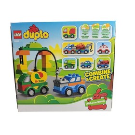 LEGO Duplo Combine & Create 10552 Creative Cars 40 Pieces Preschool Retired NEW