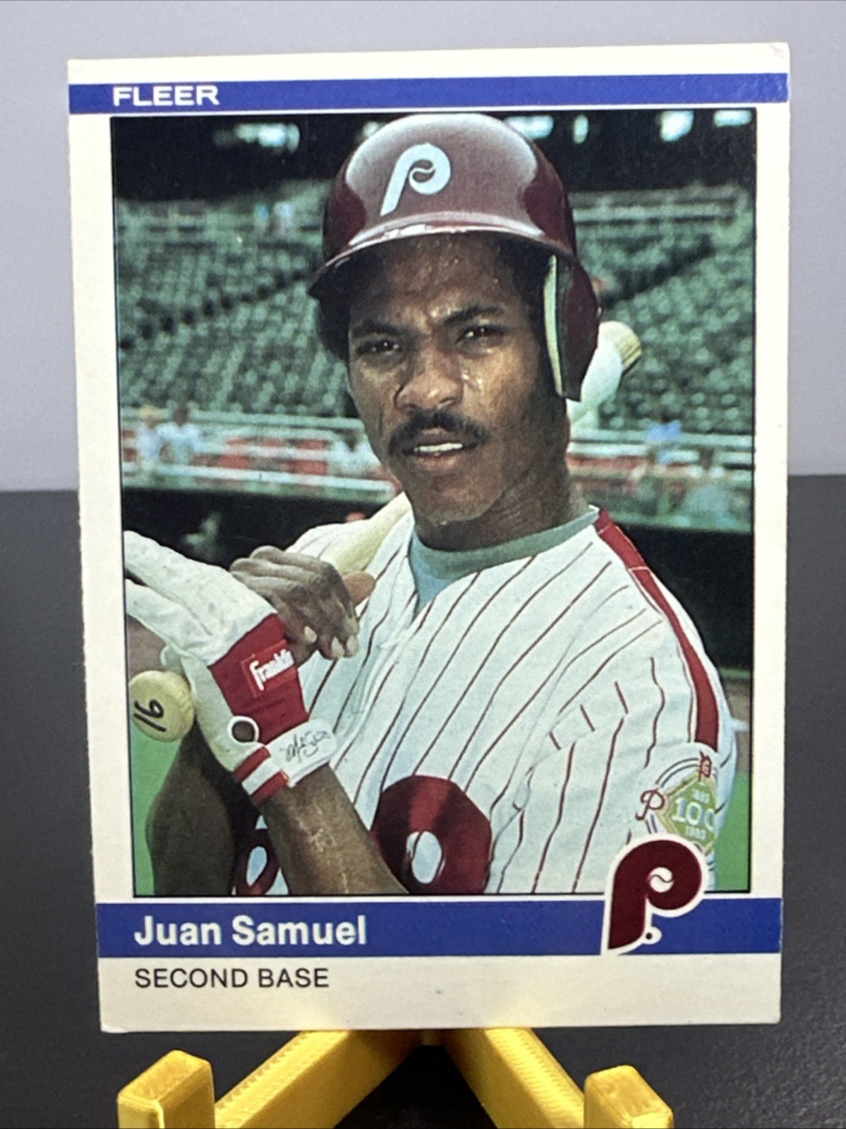 1984 Fleer - Juan Samuel #47 (RC)