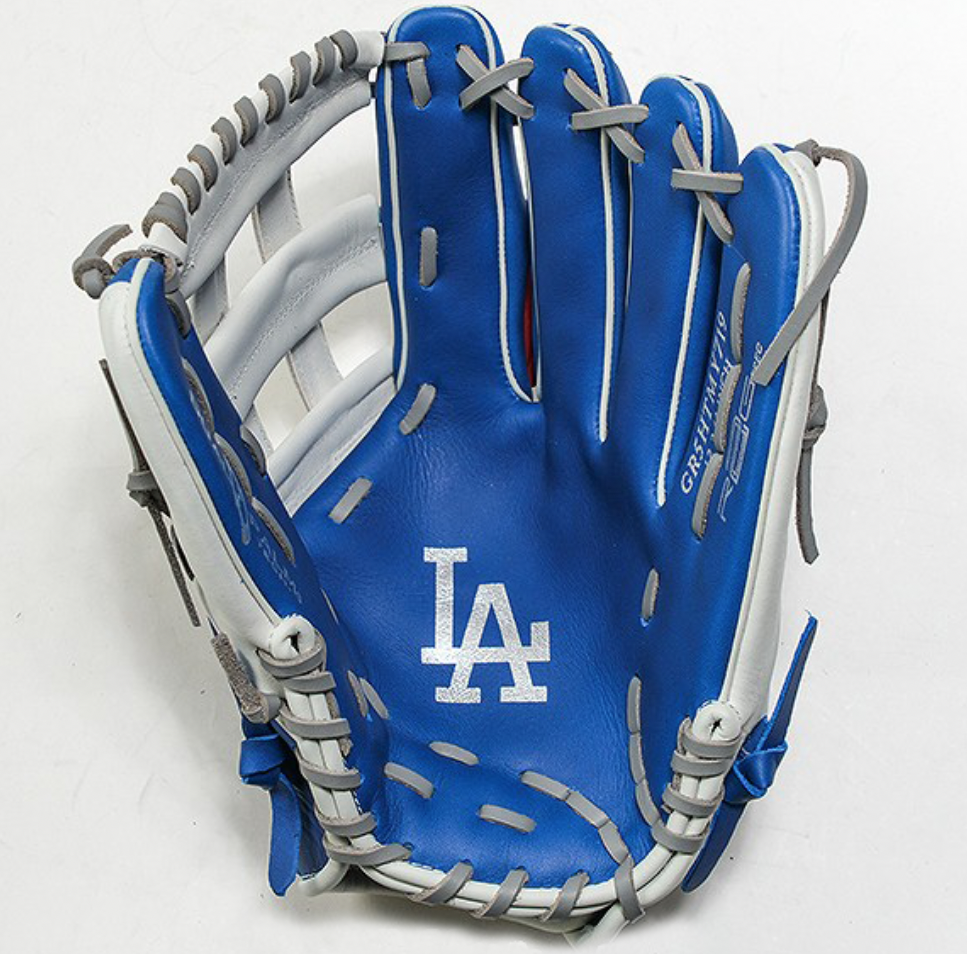 Rawlings 軟式用グローブ R2G LA Dodgers Rawlings Hyper Tech MLB Dodgers 12.75″ RH Outfield Glove Adult | eBay