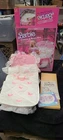 Vintage 1987 Barbie Sweet Roses Ribbons & Roses Bed Set In Original Box