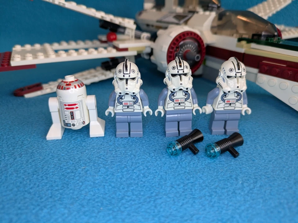 LEGO Star Wars: ARC-170 Fighter - Vintage Set 7259 W/ Minifigs - No Box/Manual - Image 3 of 4
