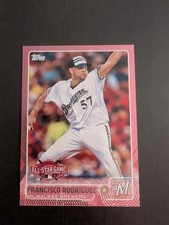 Francisco Rodriguez 2015 Topps Update Pink Foil Parallel All Star /50 Brewers !!