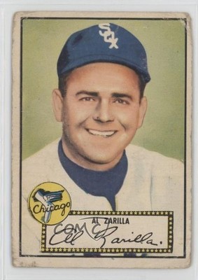1952 Topps Al Zarilla (Red Back) #70 0q4x