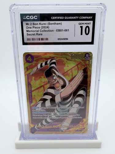 Mr.2.Bon.Kurei(Bentham) graded CGC 10 for sale on eBay