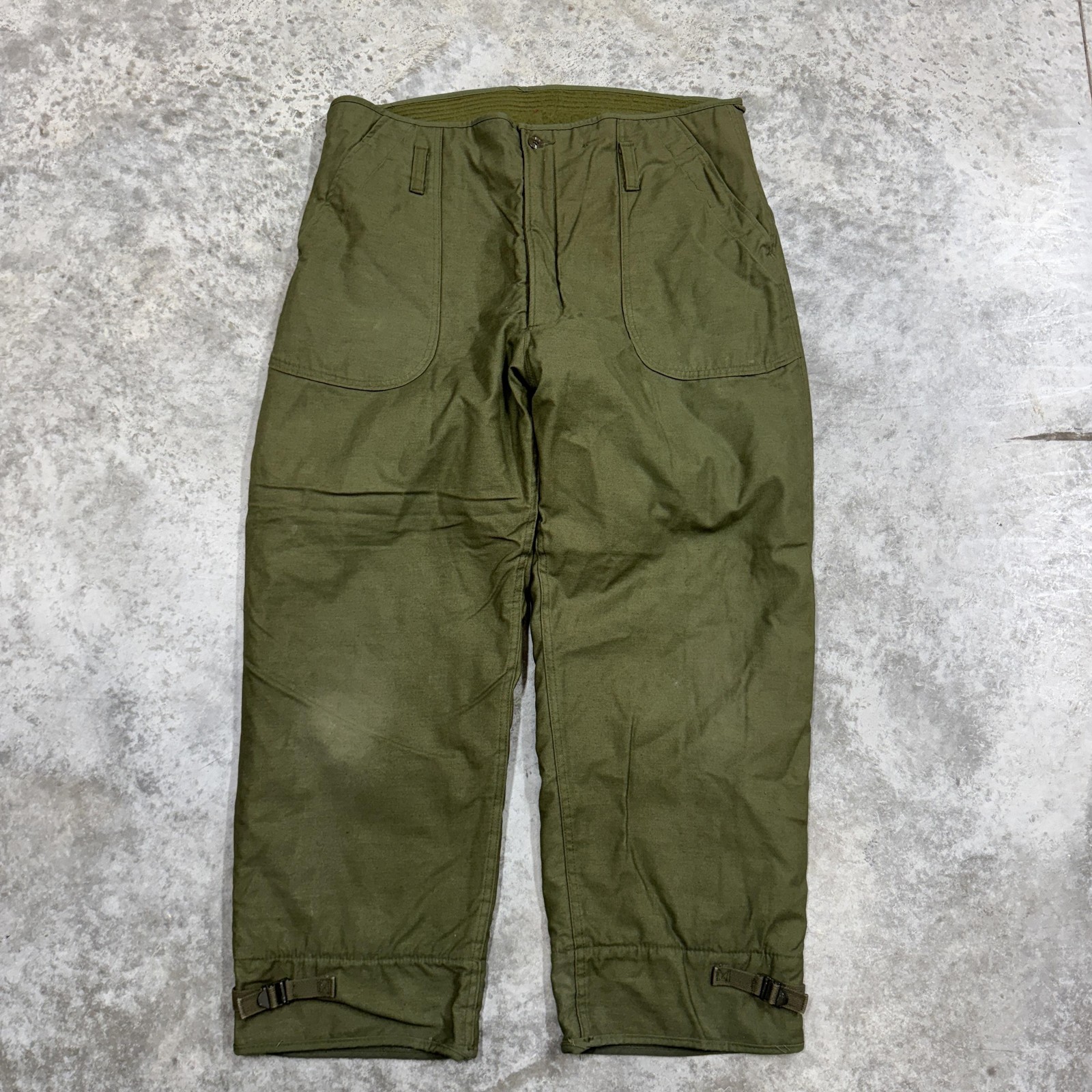 Vintage Alpha Industries Pants Mens X-Large M-1950 Cold Weather Military 80s