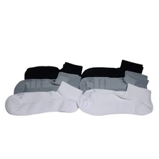 Tommie Copper 6 Pack SnugStay Compression Socks - Basic Medium Ankle