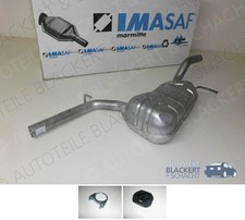 IMASAF Auspuff Mitteltopf + Anbauteile für VW Passat + Variant 1.8 TSI + 2.0 FSI