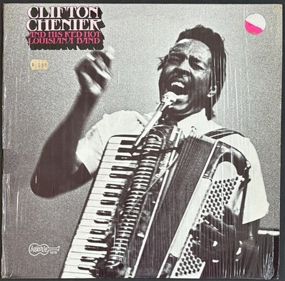 Clifton Chenier And His Red Hot Louisiana Band Rare 1978 Arhoole Records NM LP