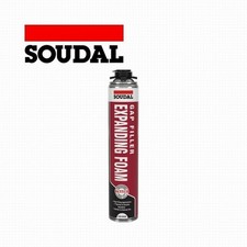 7 X TRADE SOUDAL GAP FILLER GUN GRADE EXPANDING PU FOAM 750ML free Shipping UK