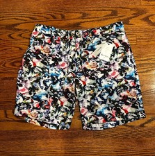 Robert Graham Hughes Woven Shorts Mens 36 All...