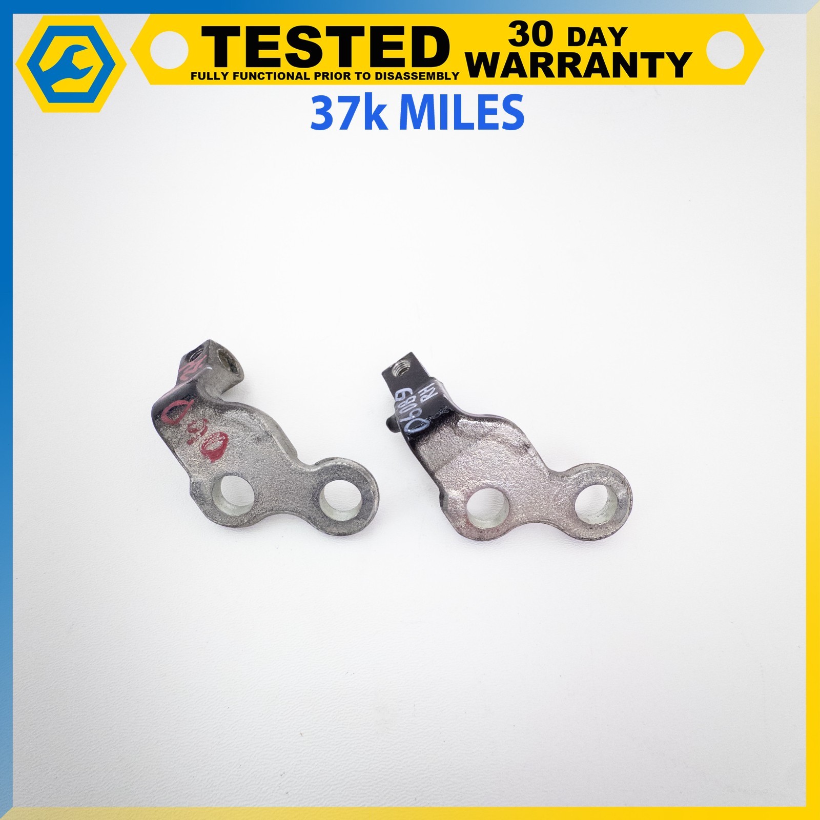 05-16 ASTON MARTIN DB9 DBS VANTAGE FRONT RIGHT UPPER & LOWER DOOR HINGE SET OEM
