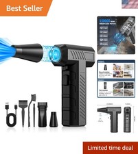High-Power Handheld Air Duster with HEPA Filter - Eco-Friendly Cleaning Solution