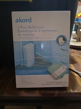 Janibell Akord Slim 2-Pack Refill Liners for AKORD Receptacle (Box of 2 Liners)