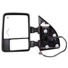 Pair Heated Power Mirrors LED Turn Signal for Ford F250 F350 F450 F550 2008-2016