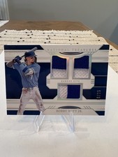 2024 Panini National Treasures - Bobby Witt Jr Triple Patch 18/25 #22 KC Royals