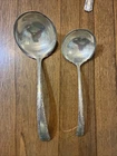 Towle Candlelight Sterling Silver Large Serving Spoon  And Gravey Ladle