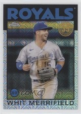 2021 Topps Silver Pack Series 2 1986 Chrome Baseball Whit Merrifield ut4