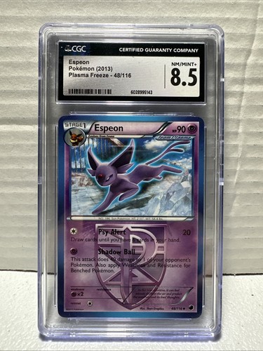 Espeon graded CGC 8.5 for sale on eBay