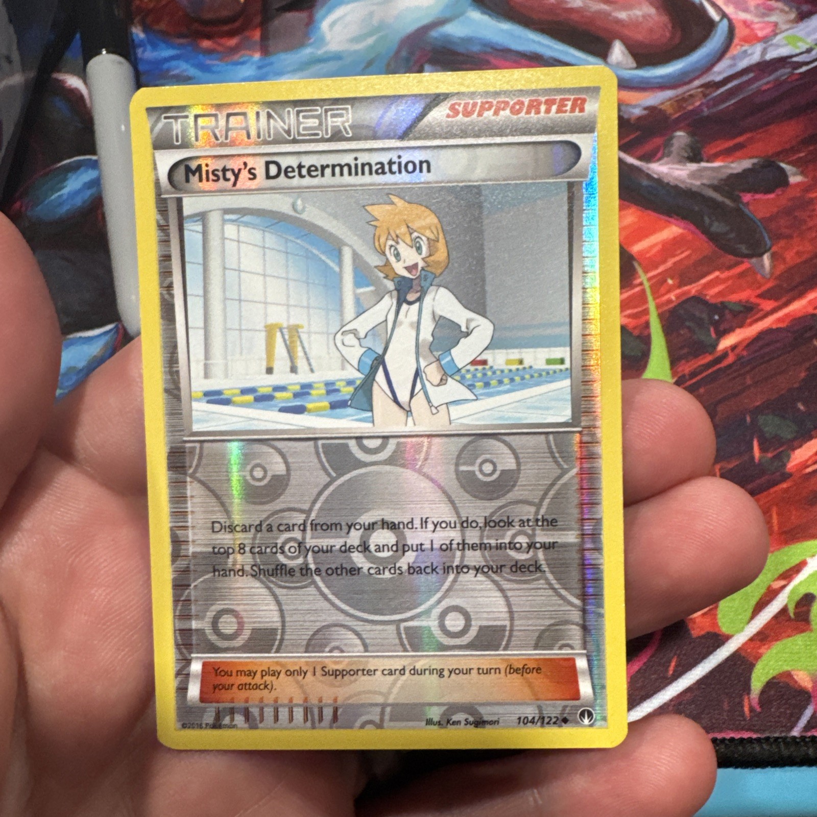 Misty's Determination - XY - BREAKpoint - 104/122 - Reverse Holo LP